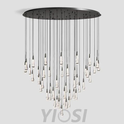 Soltaire Round Chandelier 17’’ 24’’ 36’’ 58’’