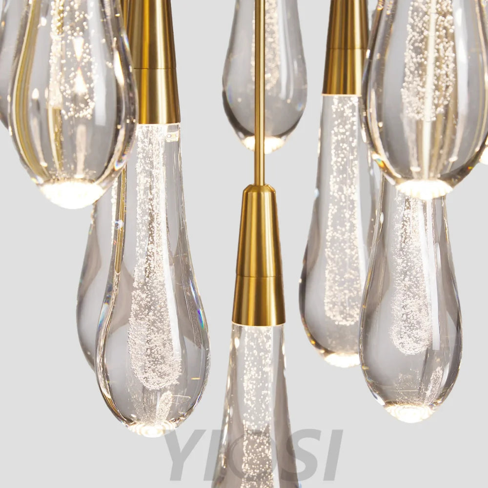 Soltaire Round Chandelier 17’’ 24’’ 36’’ 58’’