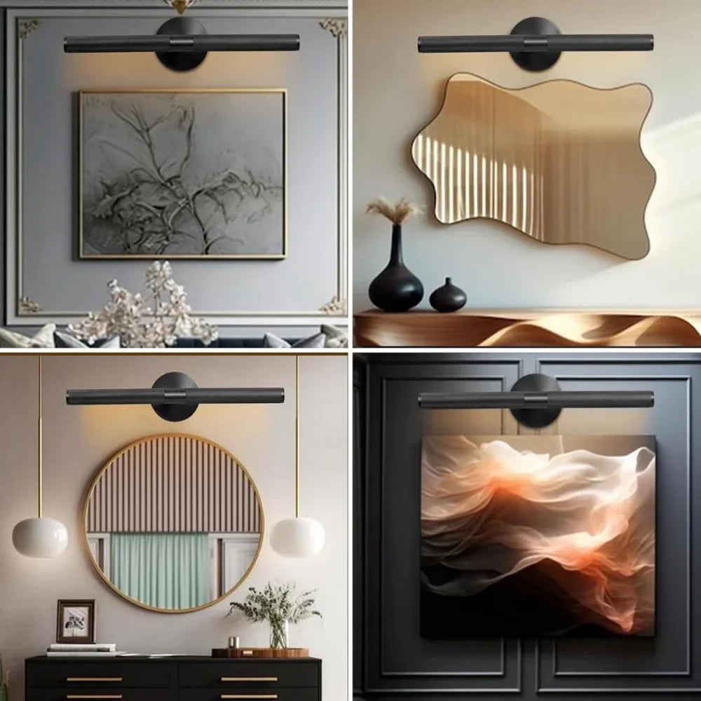 Sophisticated Luxury Solid Brass Rotatable Picture Lights