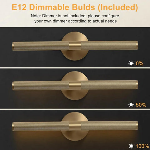 Sophisticated Luxury Solid Brass Rotatable Picture Lights