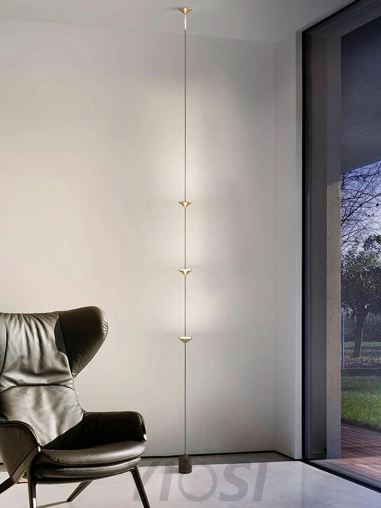 Soreluna Floor Lamp ∅ 3.9″ - Yiosilamp