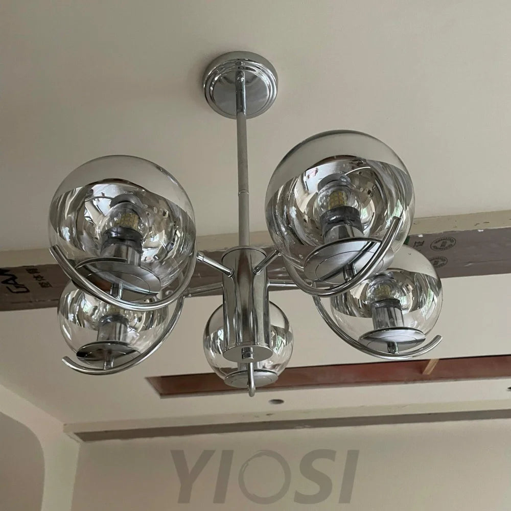 Space Ball Chandelier ∅ 17.7″ Chandelier