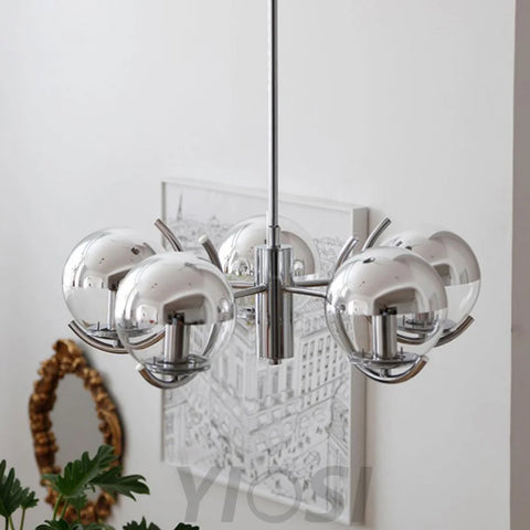 Space Ball Chandelier ∅ 17.7″ Chandelier