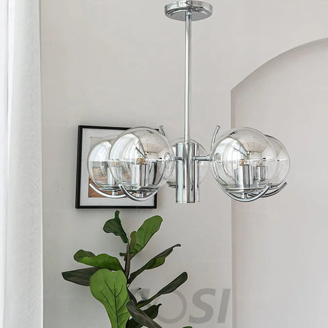 Space Ball Chandelier ∅ 17.7″ Chandelier