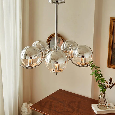 Space Ball Chandelier ∅ 17.7″ Chandelier