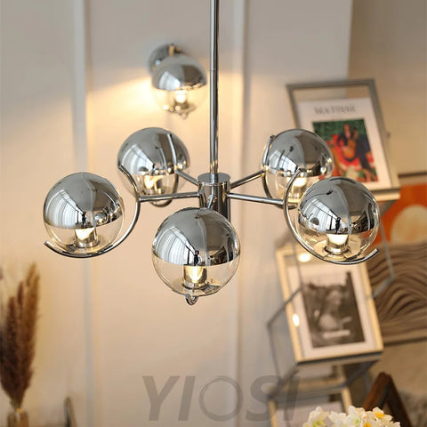 Space Ball Chandelier ∅ 17.7″ Chandelier