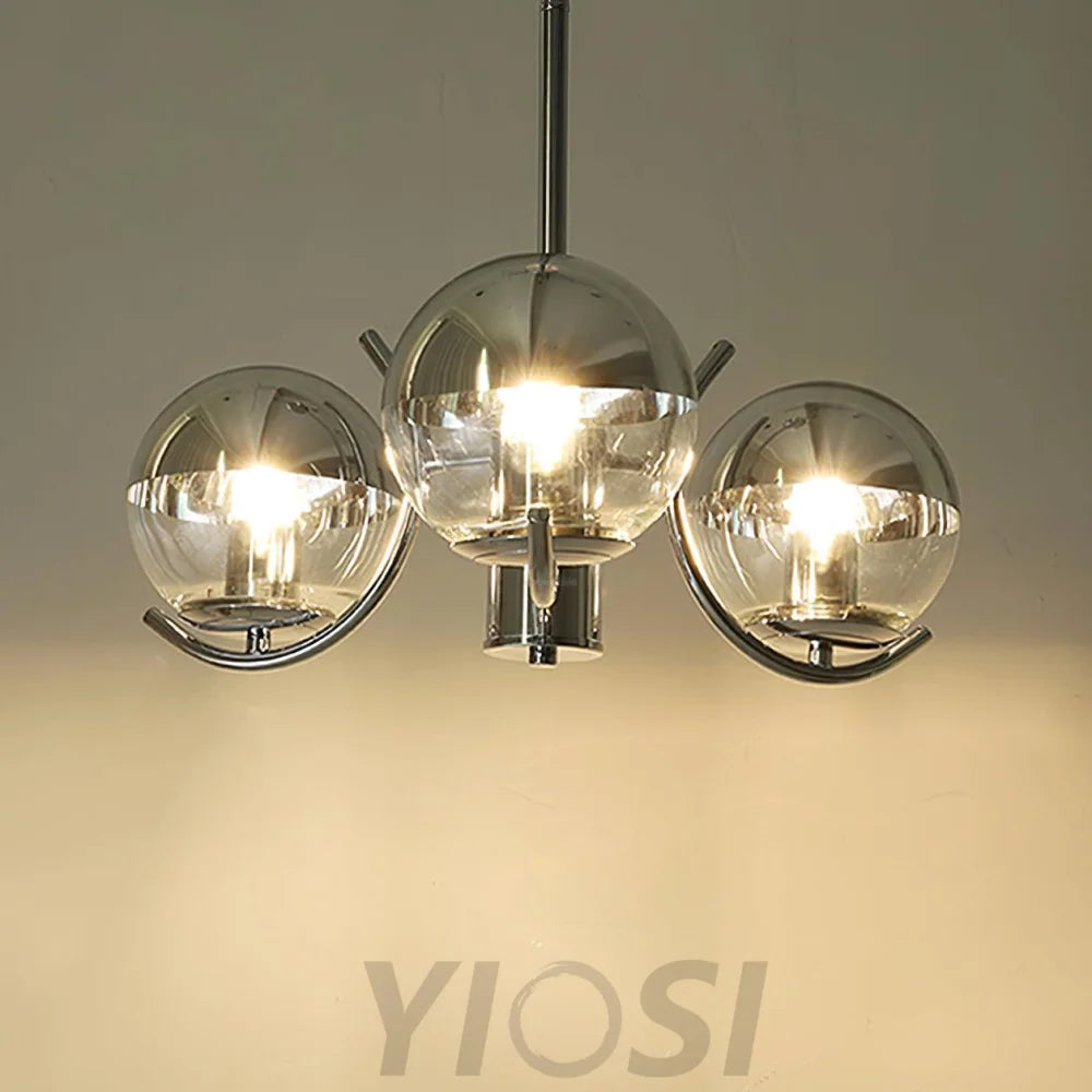 Space Ball Chandelier ∅ 17.7″ Chandelier