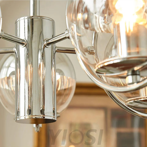 Space Ball Chandelier ∅ 17.7″ Chandelier