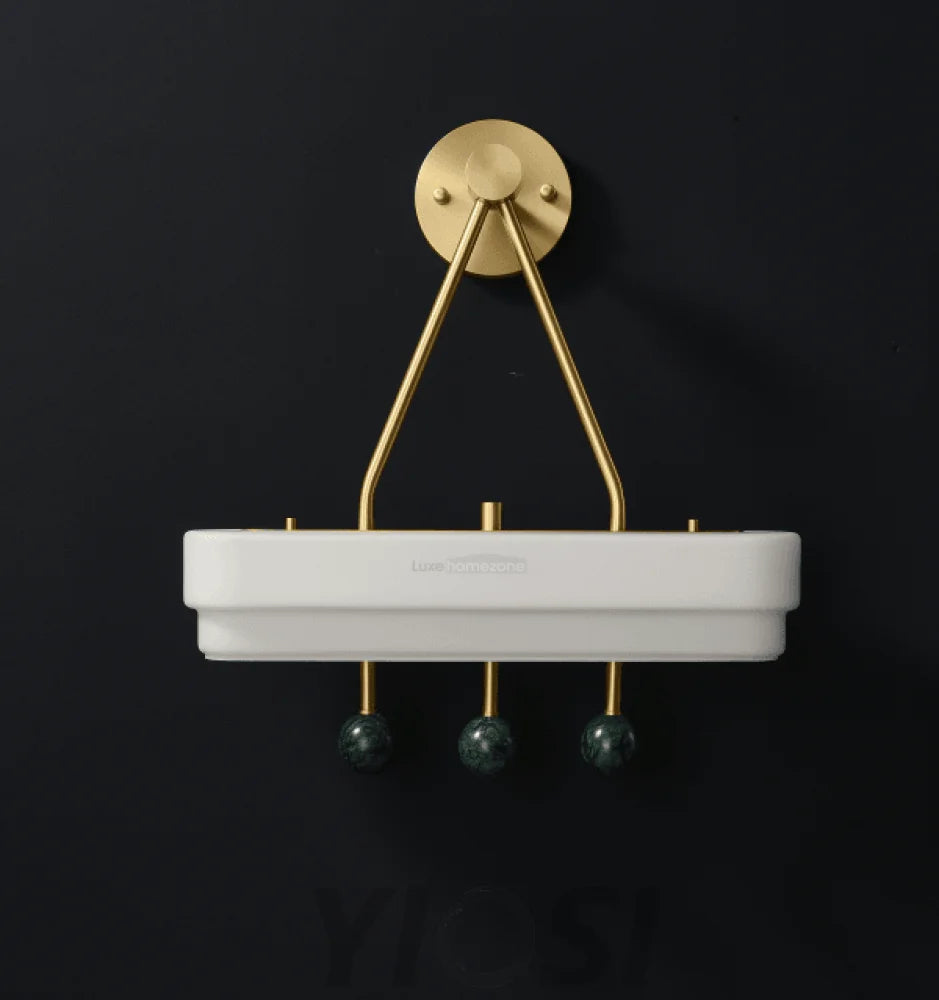 Spate Wall light ∅ 15.7″ - Alabaster, Alabaster Chandelier-1-Yiosilamp