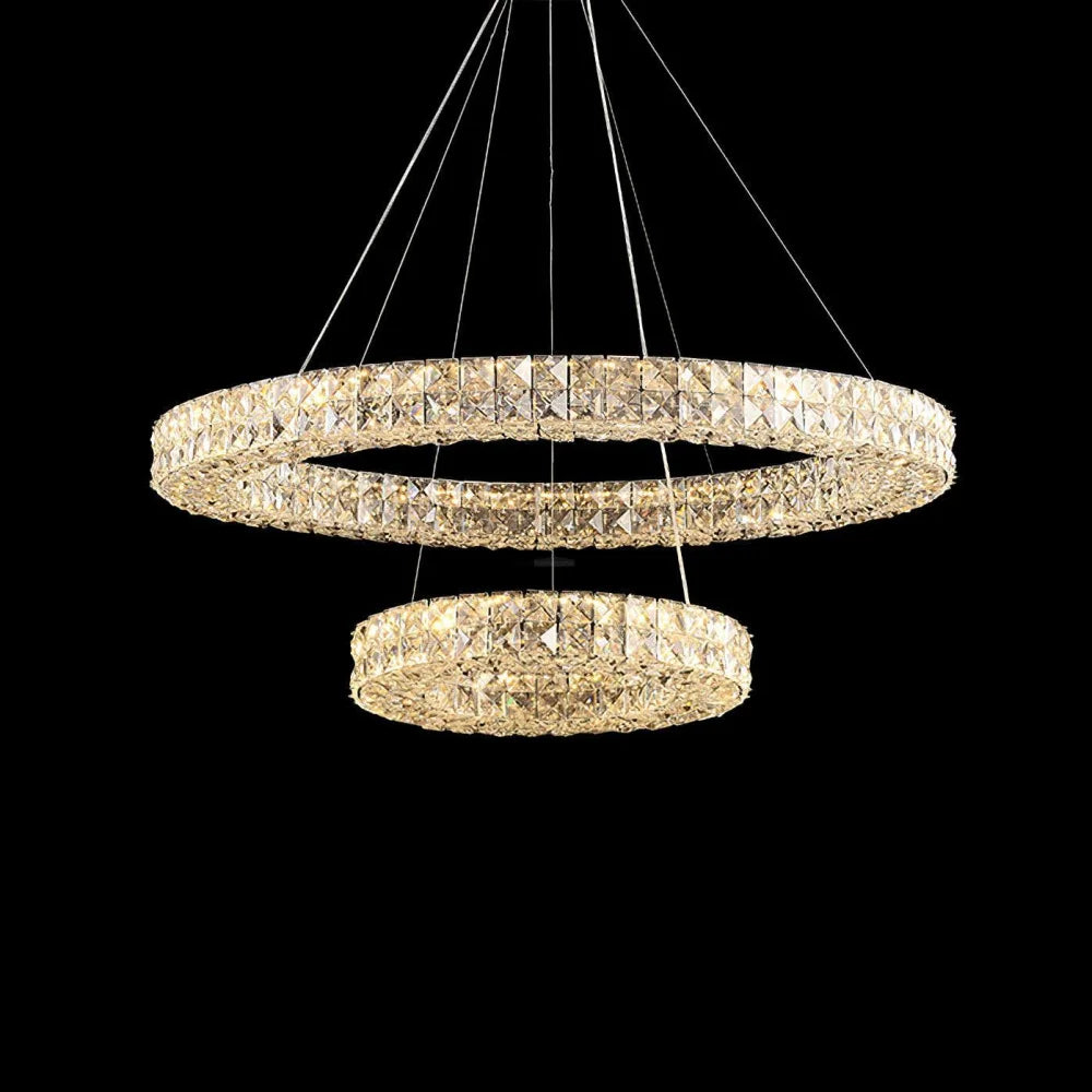 Spiridon Crystal Chandelier ∅ 15.7″~39.4'' - Crystals-1-Yiosilamp