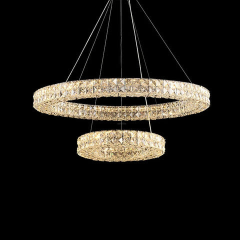 Spiridon Crystal Chandelier ∅ 15.7″~39.4'' - Crystals-1-Yiosilamp