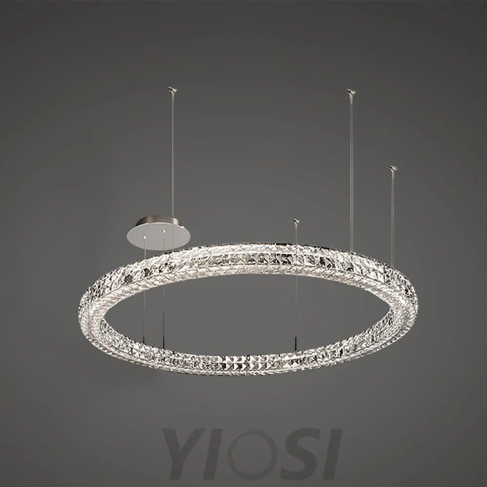 Spiridon Crystal Chandelier ∅ 15.7″~39.4'' - Crystals-1-Yiosilamp