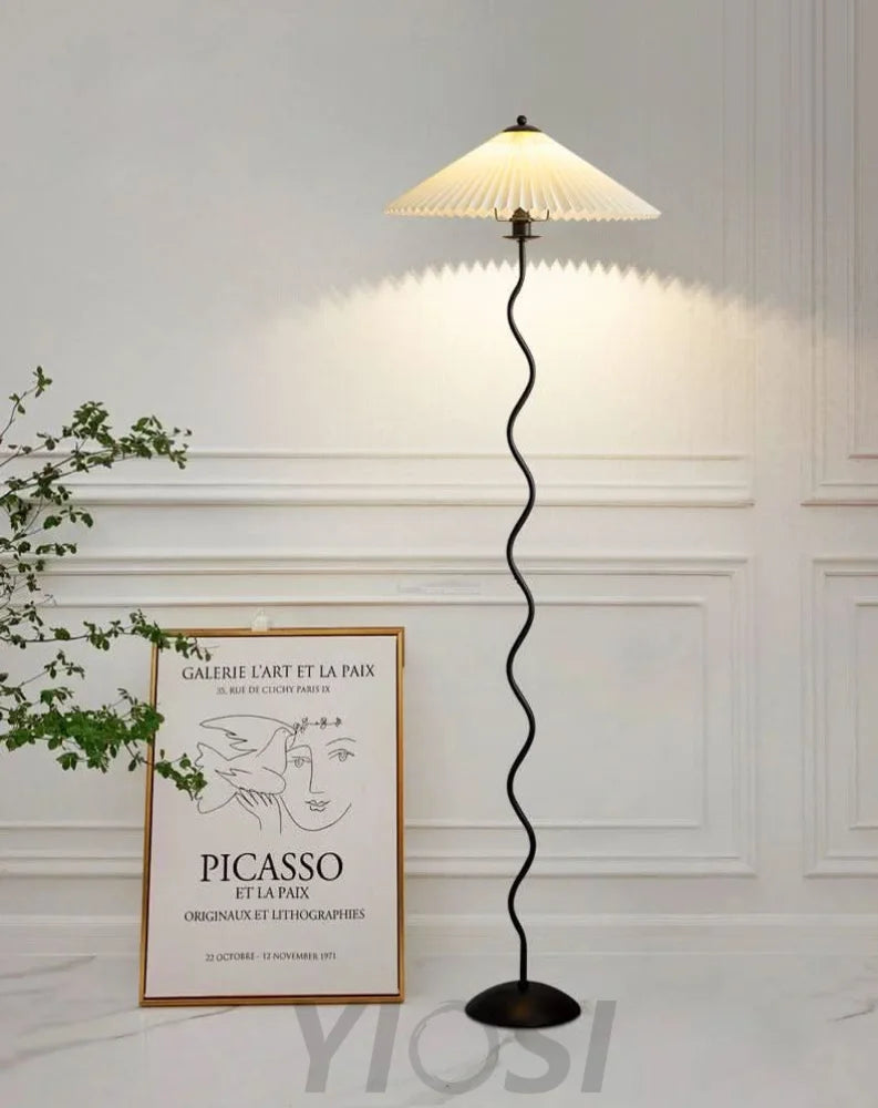 Squiggle Floor Lamp ∅ 17″ - Yiosilamp