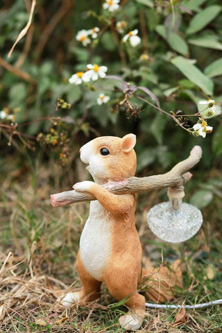 Squirrel Table Lamp ∅ 9.8″ - Creature-1-Yiosilamp