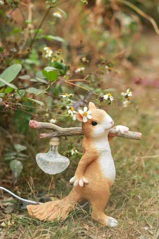 Squirrel Table Lamp ∅ 9.8″ - Creature-1-Yiosilamp