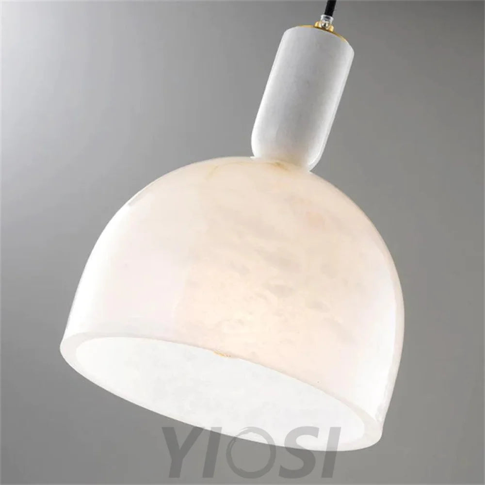 Stacy Modern Alabaster Pendant Light