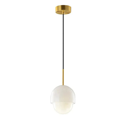 Stacy Modern Alabaster Pendant Light Size B