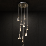 Stardust Fan Modern Multi-Tier Cluster Chandelier - main