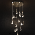 Stardust Fan Modern Multi-Tier Cluster Chandelier - main