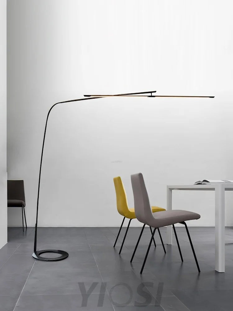 Stealth Floor Lamp W 57.1″ - Bent-1-Yiosilamp