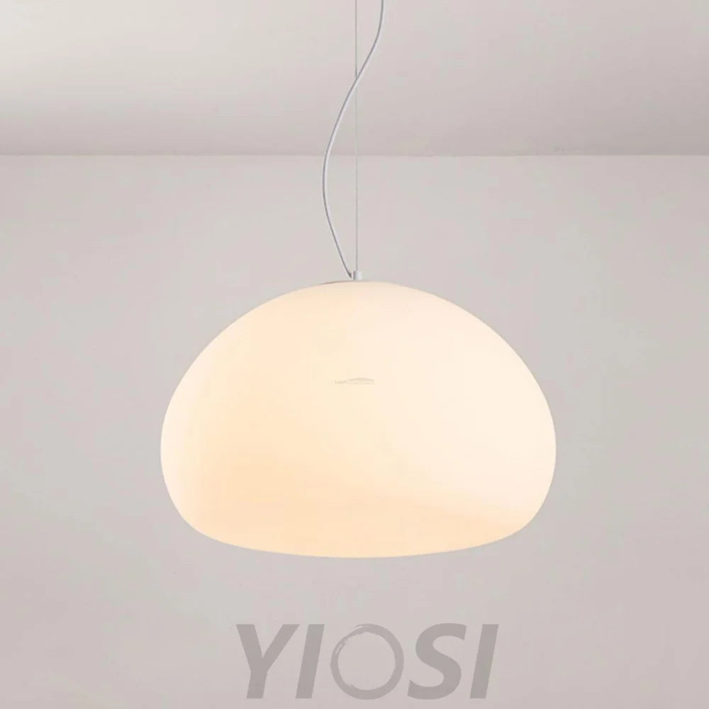 Steamed Bun Pendant - Earring-1-Yiosilamp