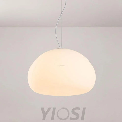 Steamed Bun Pendant - Earring-1-Yiosilamp