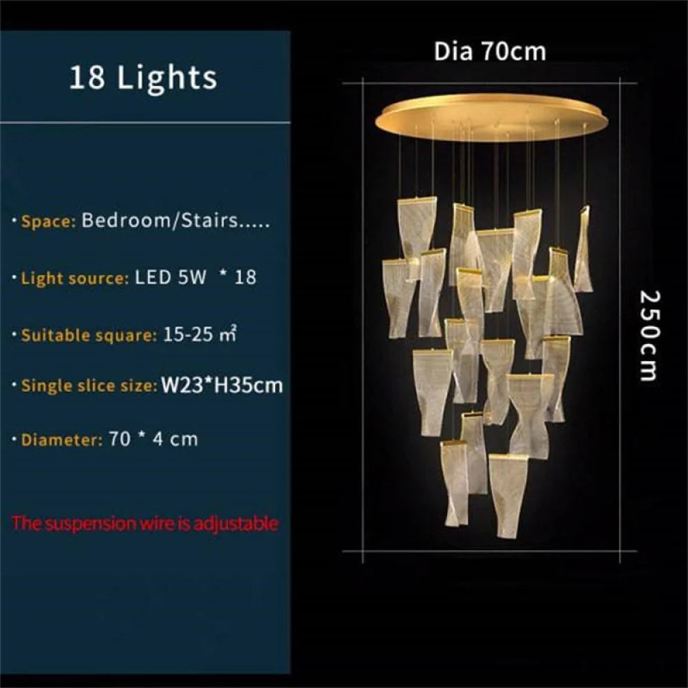 Stella Modern Suspension Chandelier 18 Lights Chandeliers