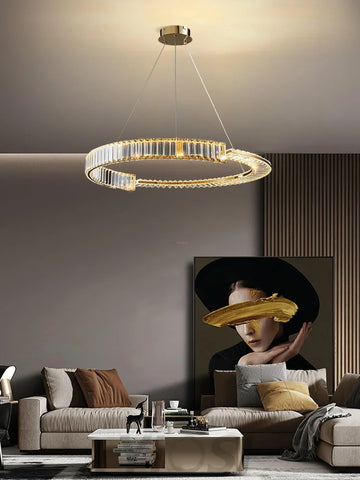 Stella Round Chandelier - Yiosilamp