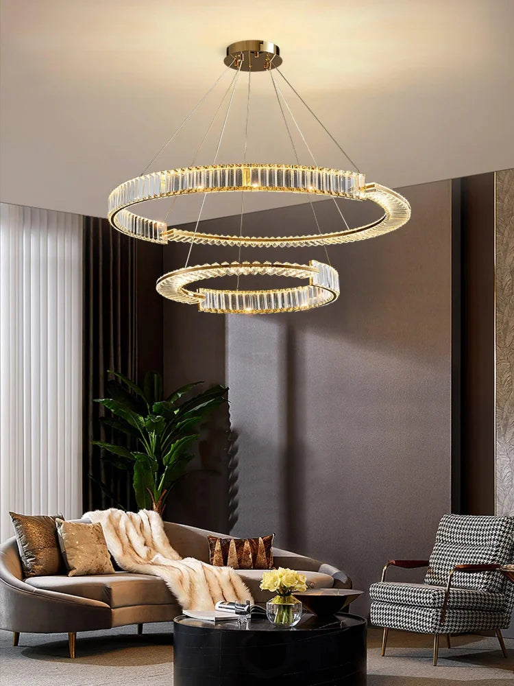 Stella Round Chandelier - Yiosilamp