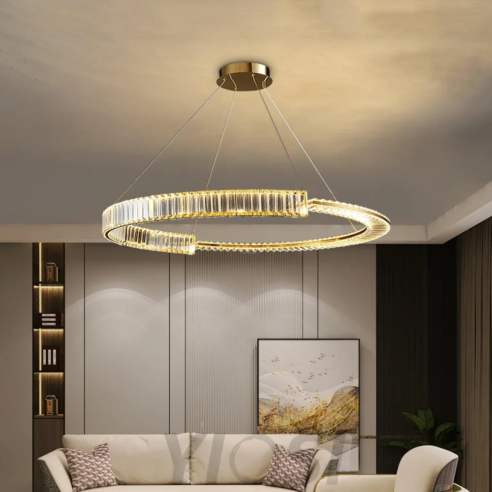 Stella Round Chandelier - Yiosilamp