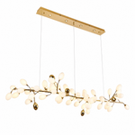 Stilla Brass Chandelier — product photo