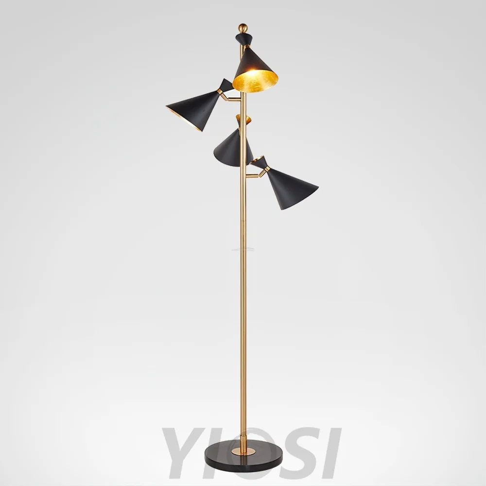 Stilnovo Adjustable Floor Lamp ∅ 23.6″ - Geometry-1-Yiosilamp