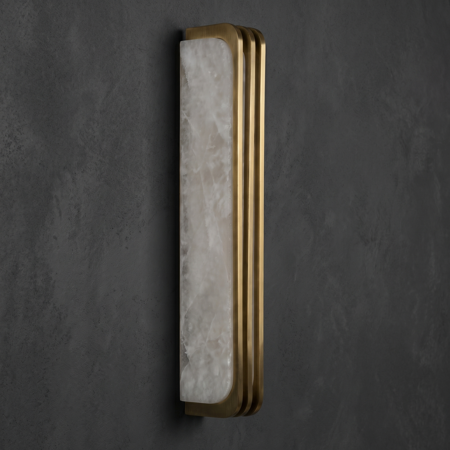 Yiosi Striscia Ribbed Frame Tube Wall Sconce - Image 2