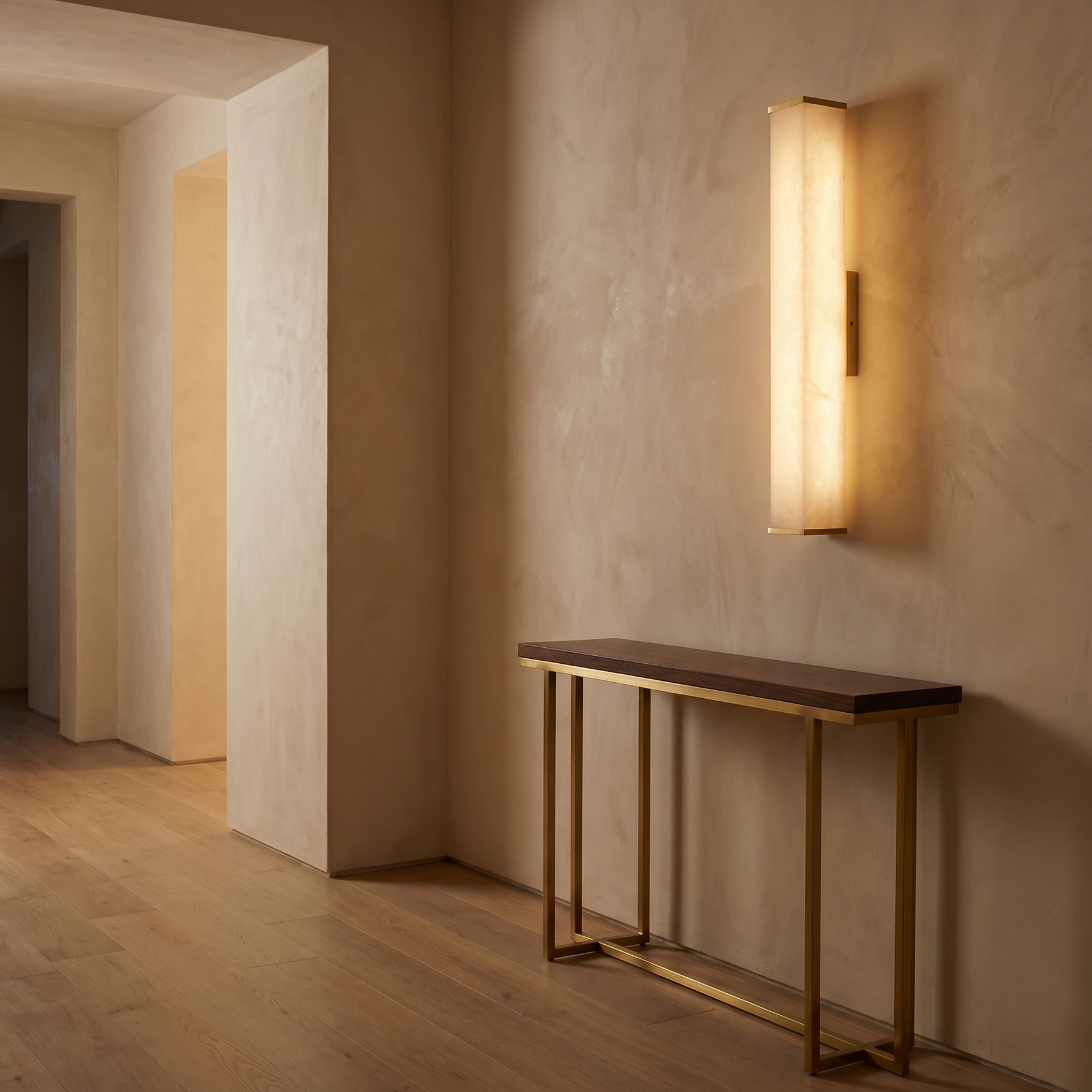Yiosi Striscia Square Tube Wall Sconce - Image 4