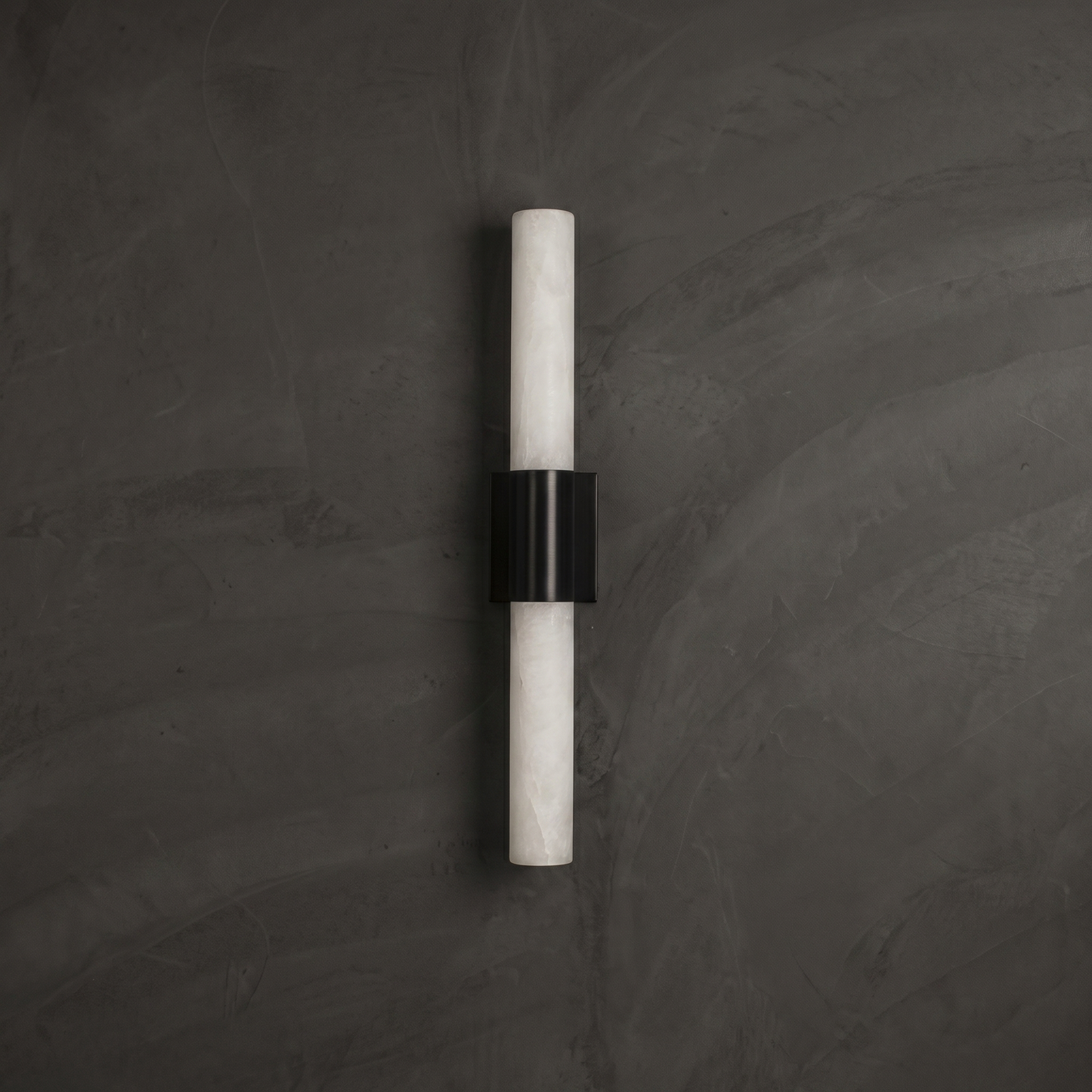 Yiosi Striscia Twin Tube Black Wall Sconce - Image 2