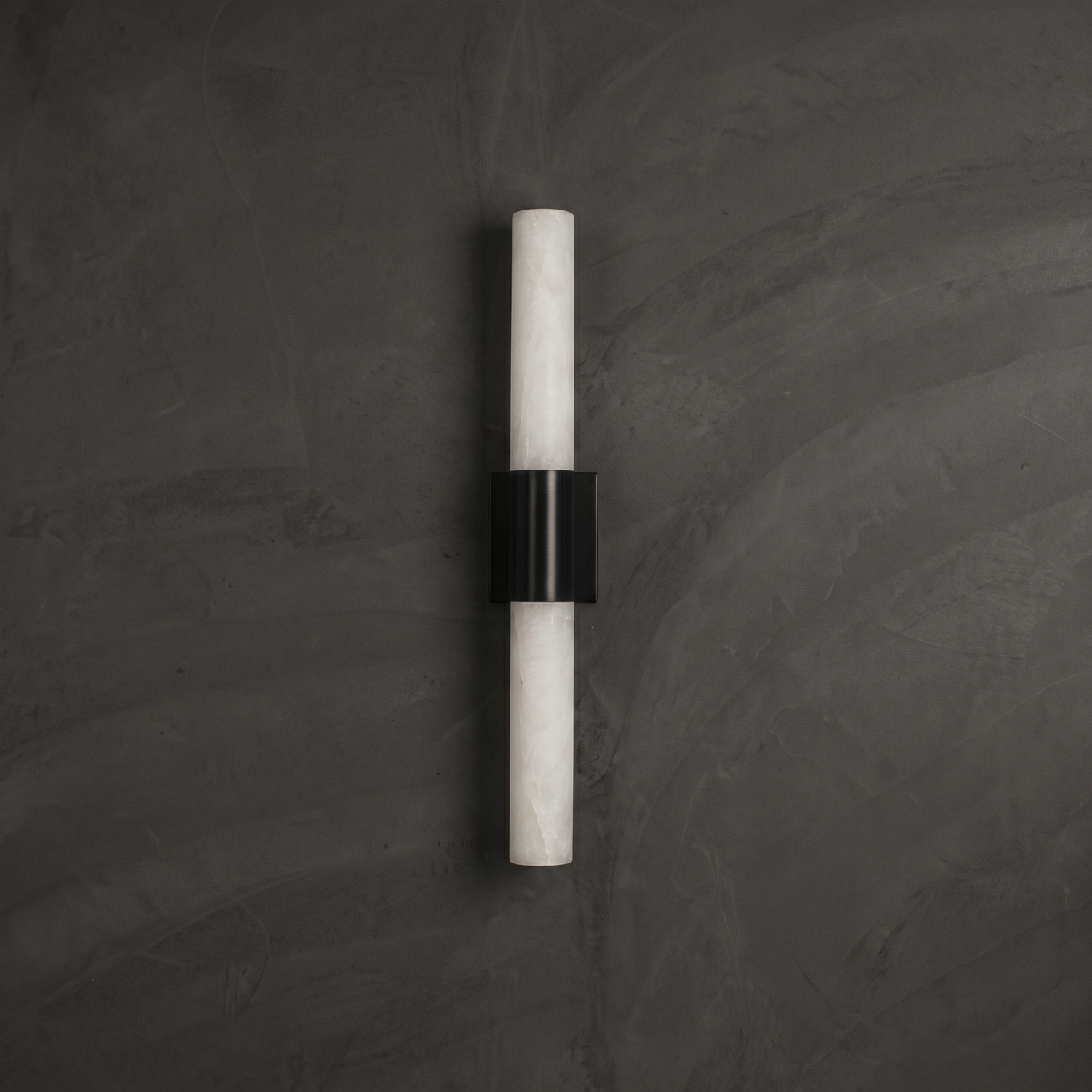 Yiosi Striscia Twin Tube Black Wall Sconce - Image 2