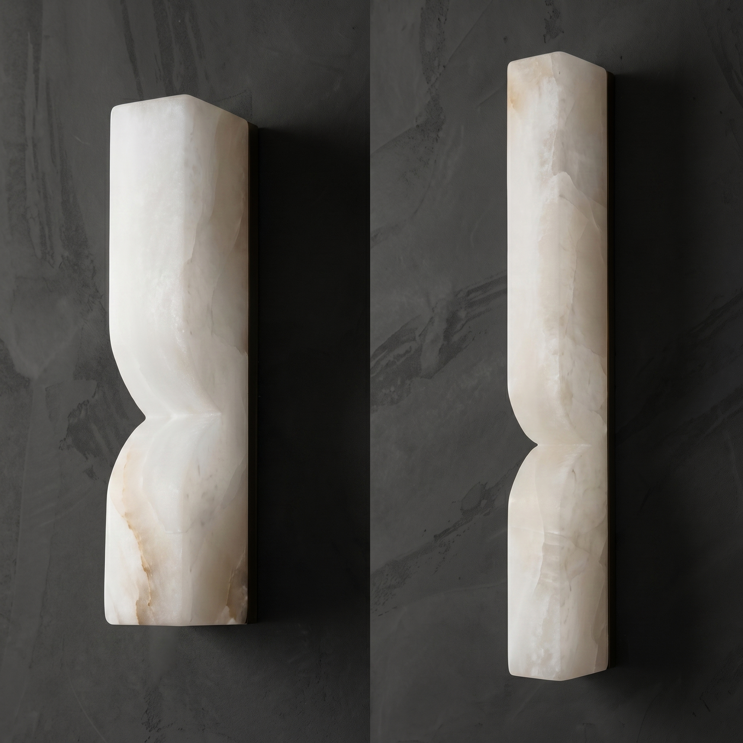 Yiosi Striscia Twisted Tube Wall Sconce - Image 2