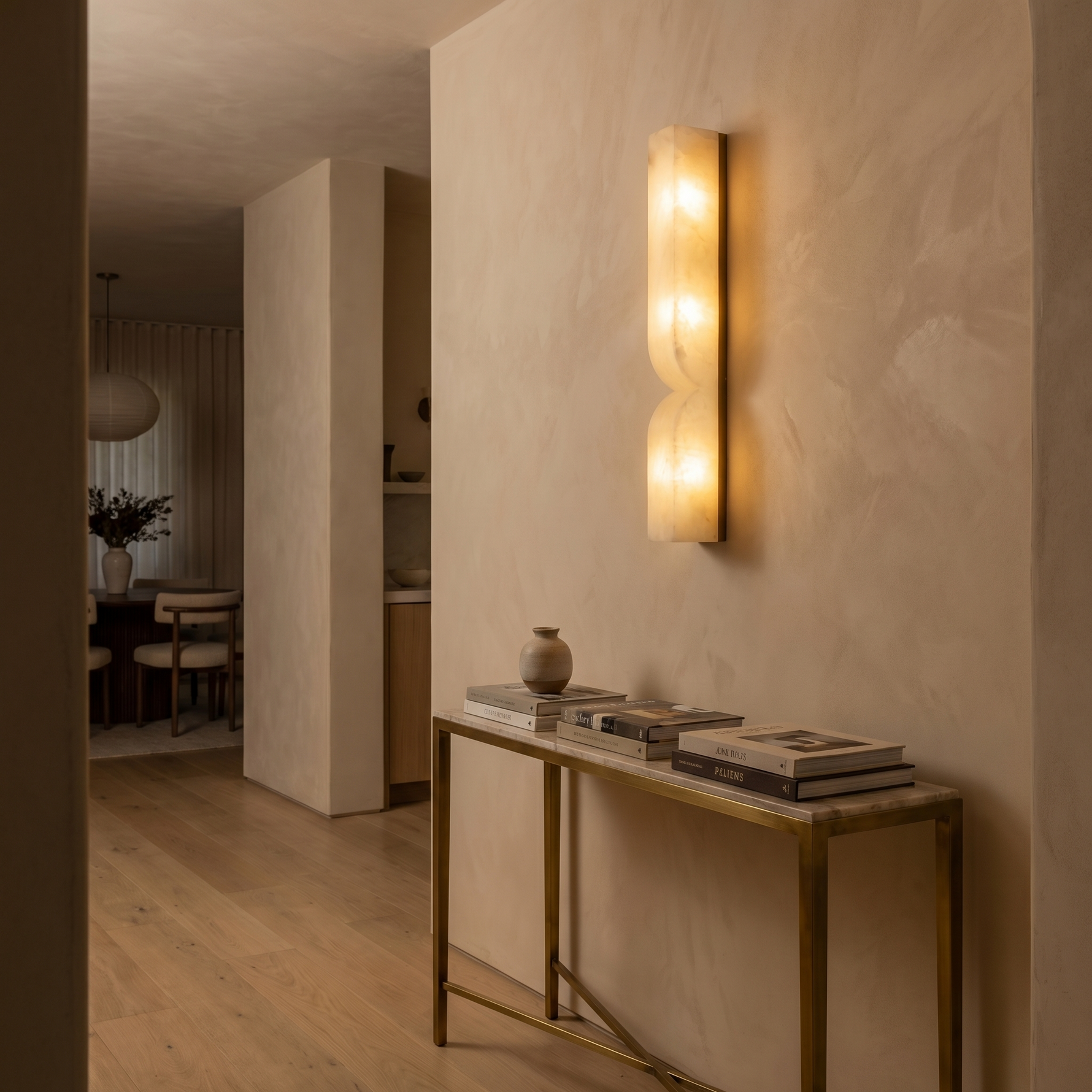 Yiosi Striscia Twisted Tube Wall Sconce - Image 4