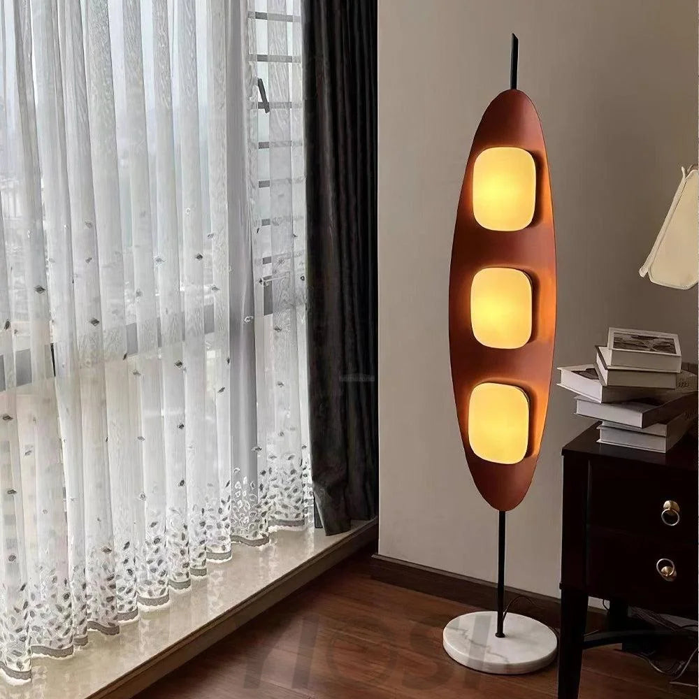 Surfboard Floor Lamp  ∅ 11.8″ - Pillar-1-Yiosilamp