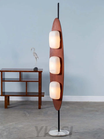 Surfboard Floor Lamp  ∅ 11.8″ - Pillar-1-Yiosilamp