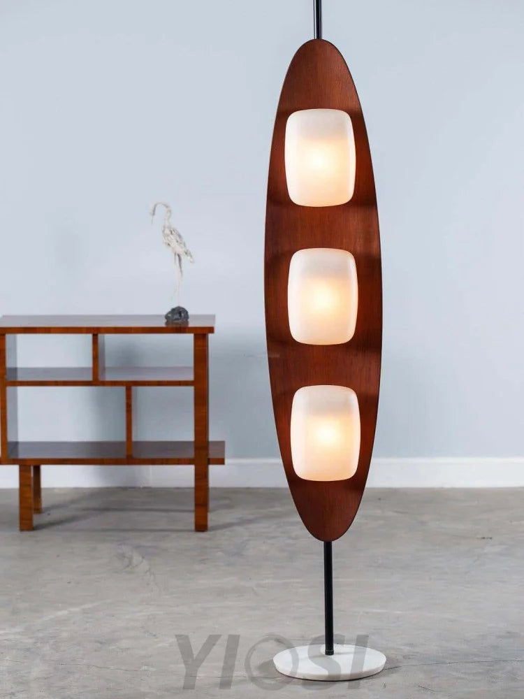 Surfboard Floor Lamp  ∅ 11.8″ - Pillar-1-Yiosilamp