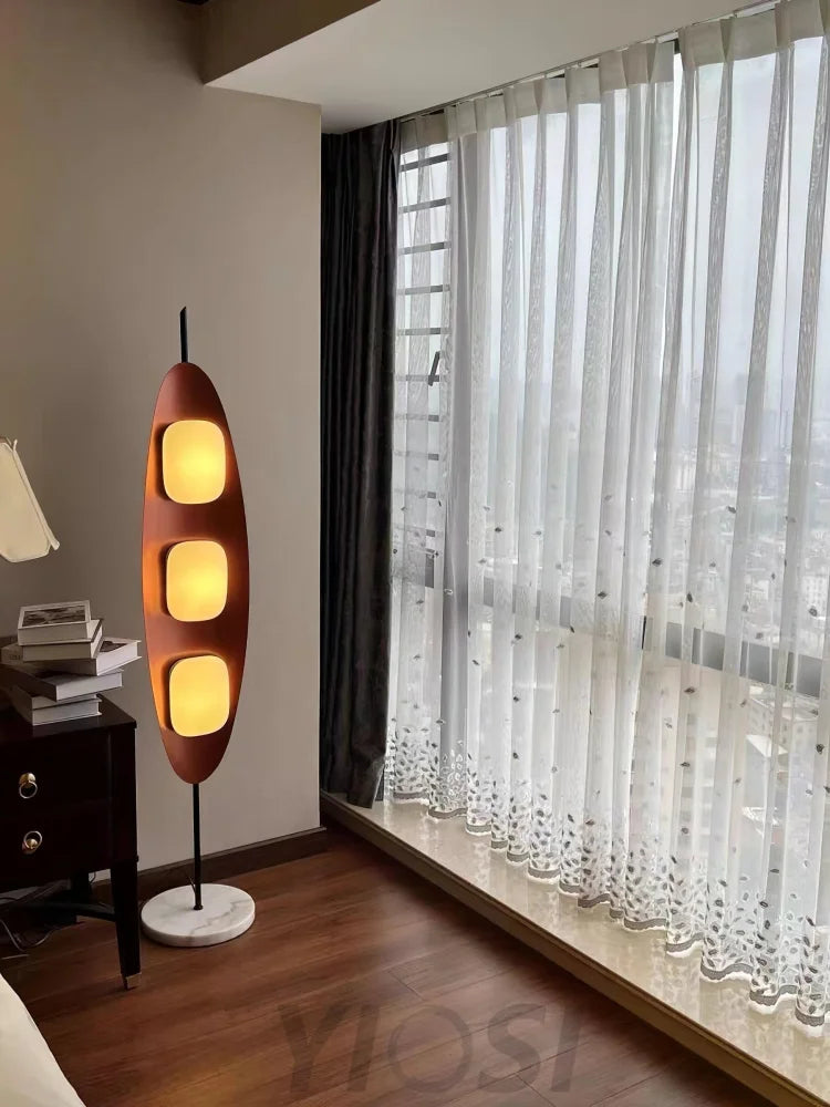 Surfboard Floor Lamp  ∅ 11.8″ - Pillar-1-Yiosilamp