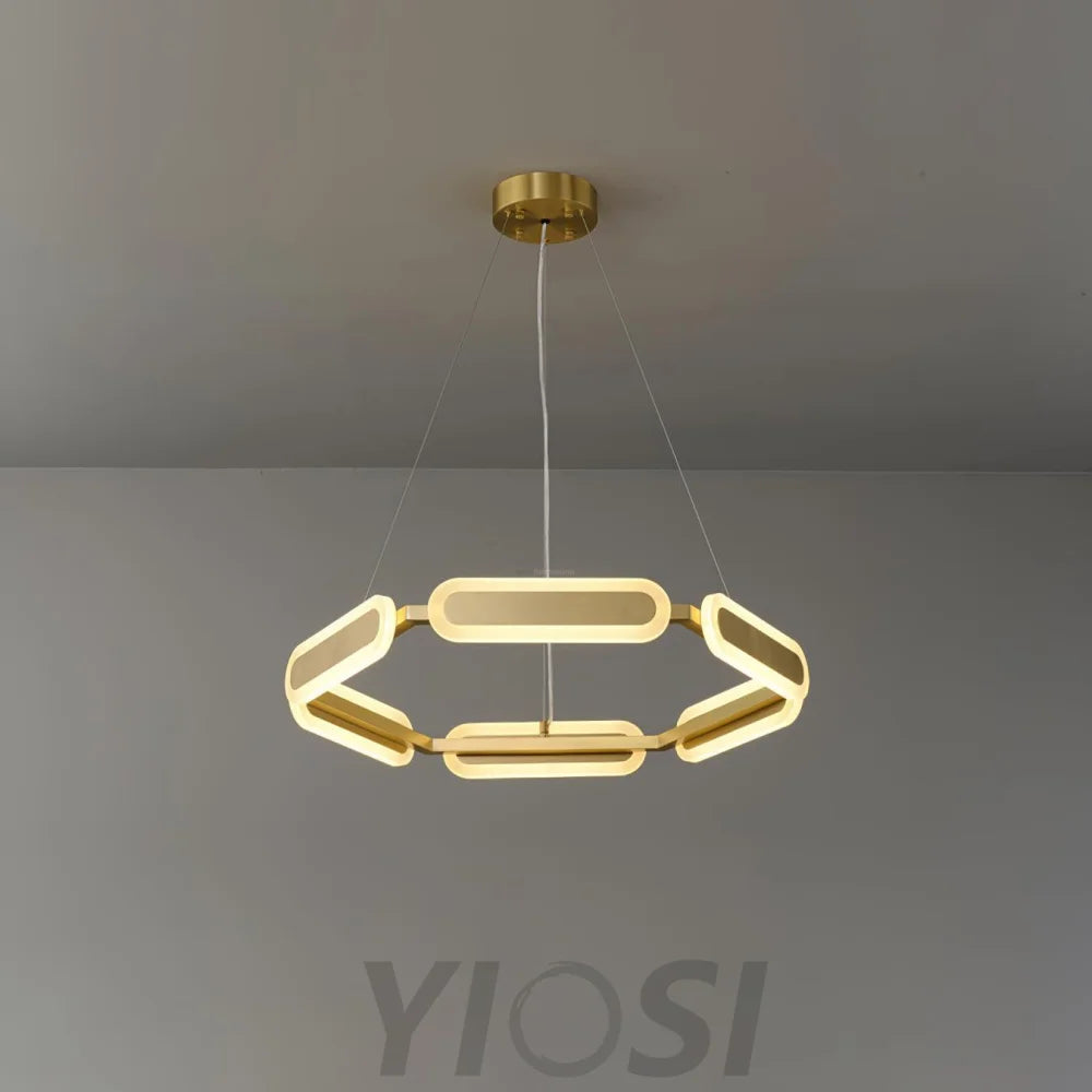 Swirl Chandelier ∅ 27.7″ - -1-Yiosilamp