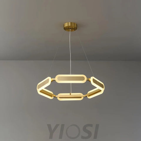 Swirl Chandelier ∅ 27.7″ - -1-Yiosilamp