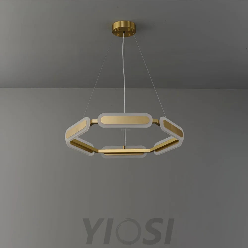 Swirl Chandelier ∅ 27.7″ - -1-Yiosilamp