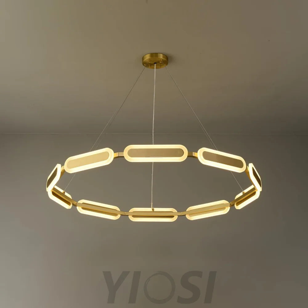Swirl Chandelier ∅ 27.7″ - -1-Yiosilamp