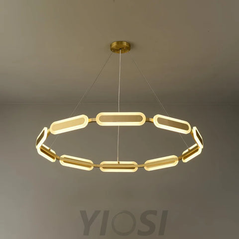 Swirl Chandelier ∅ 27.7″ - -1-Yiosilamp