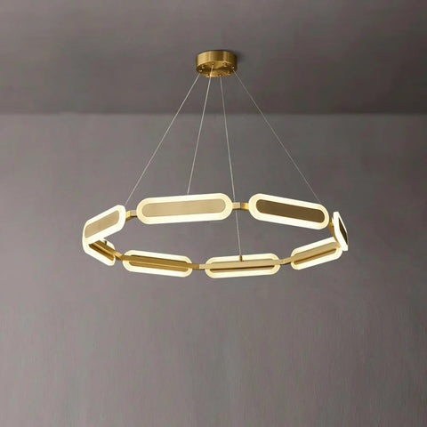 Swirl Chandelier ∅ 27.7″ - -1-Yiosilamp