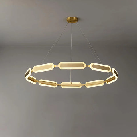 Swirl Chandelier ∅ 27.7″ - -1-Yiosilamp