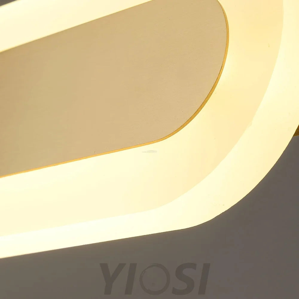 Swirl Chandelier ∅ 27.7″ - -1-Yiosilamp